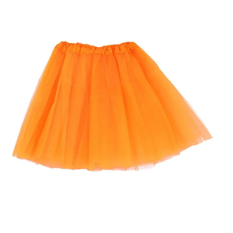 12 Colors Women Adult Three Layer Tulle Tutu Ballet Skirt Pleated Sweet Candy Color Ruffles Mesh Pettiskirt Wedding Party Mini