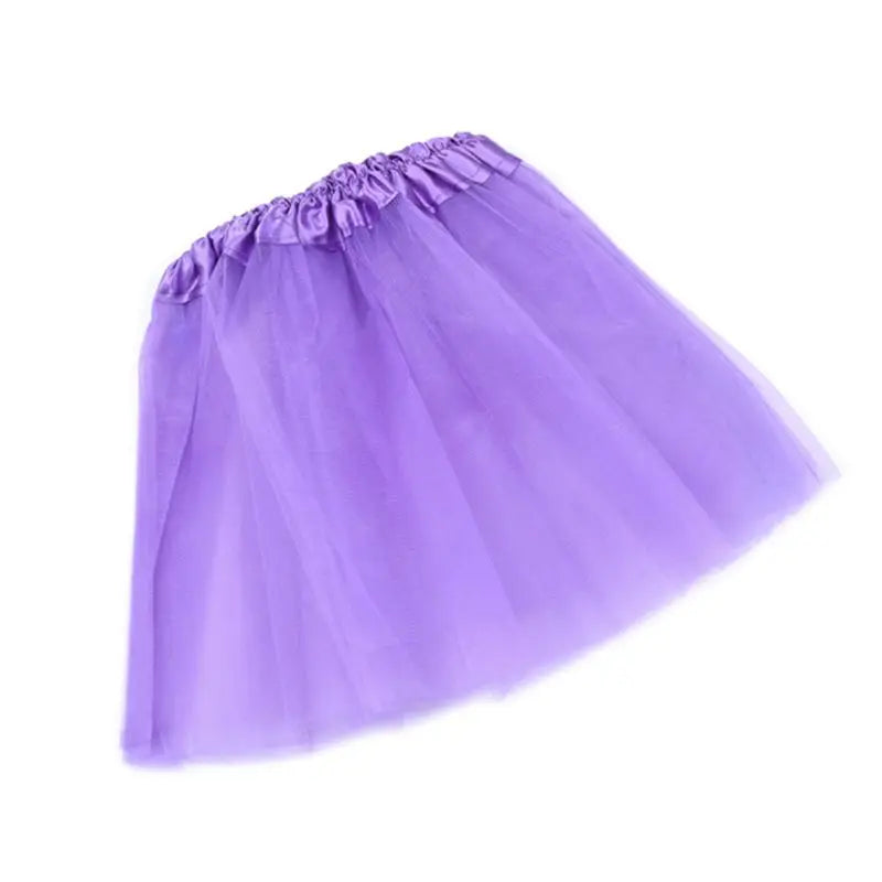 12 Colors Women Adult Three Layer Tulle Tutu Ballet Skirt Pleated Sweet Candy Color Ruffles Mesh Pettiskirt Wedding Party Mini