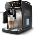 PHILIPS EP5447/90 Serie 5400 LatteGo 12 Kaffeespezialitäten Kaffeevollautomat und 4 Benutzerprofilen Schwarz/Chrom
